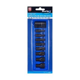 1496_1-44.jpg Blue Spot Tools 9 PCE 1/2" Impact Spline Bits (M6-M18)