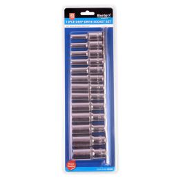1542-99.jpg Blue Spot Tools 13 PCE 3/8" Metric Deep Socket Set (6-19mm)