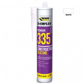 Everbuild Silicone 335 White 295Ml