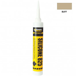 Everbuild Silicone 825 Buff 380Ml
