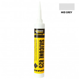 Everbuild Silicone 825 Mid Grey 380Ml