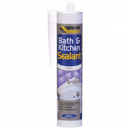 Everbuild Bath & Kitchen Sealant White 290ml
