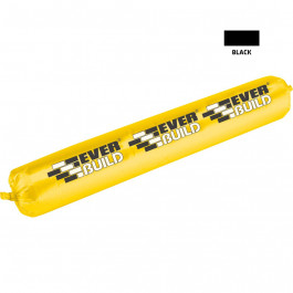 Everbuild Foil Pack Puraflex 40 Black 600Ml