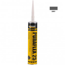 Everbuild Puraflex 25 Grey Building Sealant 300ml