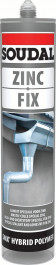 Soudal Zinc Fix Adhesive Zinc Grey 290Ml cartridge 12