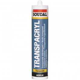 Soudal Transpacryl Clear 310Ml cartridge 24