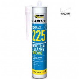 Everbuild Silicone 225 Translucent 295Ml
