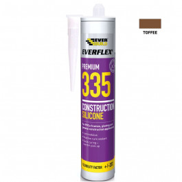Everbuild Silicone 335 Toffee 295Ml