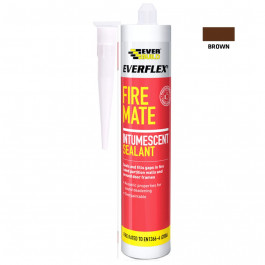 Everbuild Fire Mate Brown Intumescent 295Ml