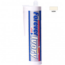 Everbuild Forever Ivory Silicone 295Ml