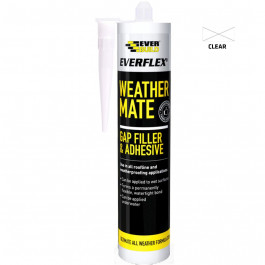 Everbuild Weathermate Sealant Clear 295Ml