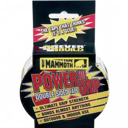 Everbuild Mammoth Powerful Grip Tape 12Mm 2.5Mtr