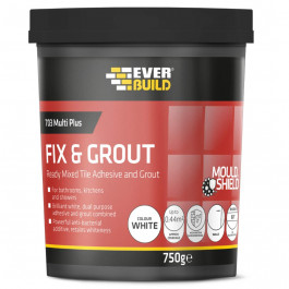 Everbuild 703 Fix & Grout Tile Adh 750G