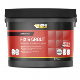 Everbuild 703 Fix & Grout Tile Adh 3.75Kg