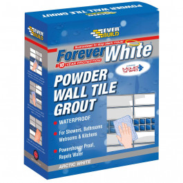 Everbuild Forever White Pow Wall Tile Grout 3Kg