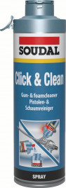 soudal-102080-gun-foam-cleaner-click-fix-clear-500ml-canister-1-5411183036451-89.jpg Soudal Gun & Foam Cleaner - Click & Fix Clear 500Ml canister 1