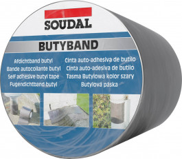 Soudal Butyband Butyl Flashing Tape Lead 10M roll 6