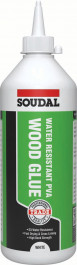 Soudal Water Resistant D3 Wood Adhesive White 1L bottle 2