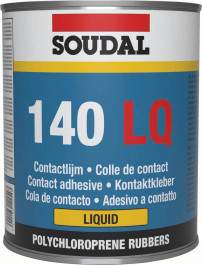 Soudal Contact Adhesive 140 Lq Liquid Yellow 750Ml tin 12
