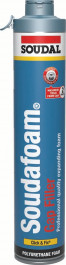 Soudal Soudafoam® Gap Filler Click & Fix®* Champagne 750Ml canister 6