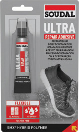Soudal Ultra Repair Adhesive Transparent 20Ml blister tube 12
