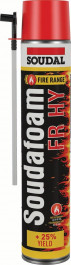 Soudal Soudafoam® Fr High Yield Hand Held Pink 750Ml canister 6